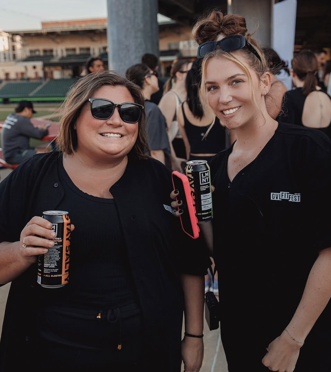 Madi and Tabi at GVL FIT FEST