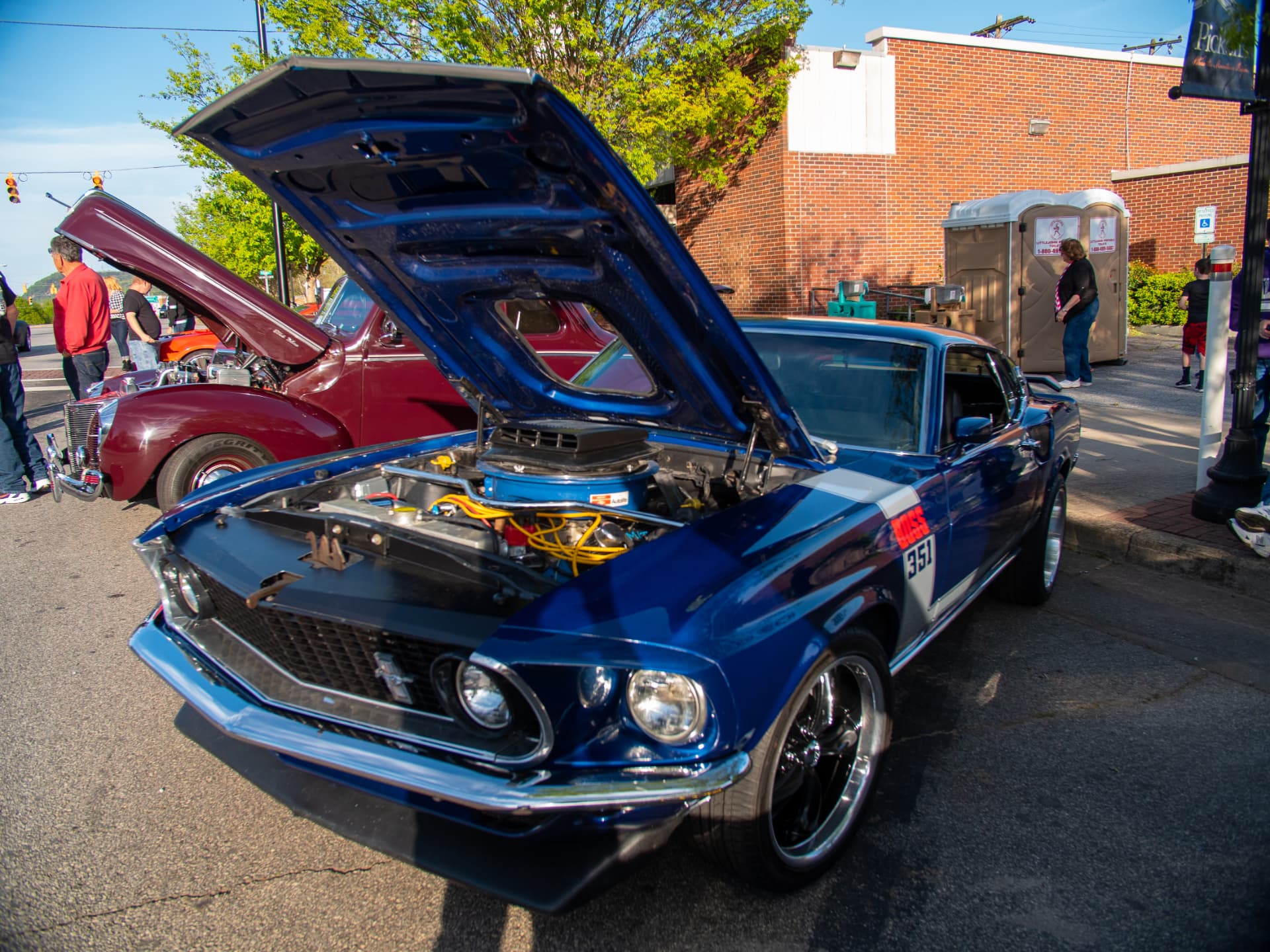 Classic Mustang at the Pickens Azalea Festival car show