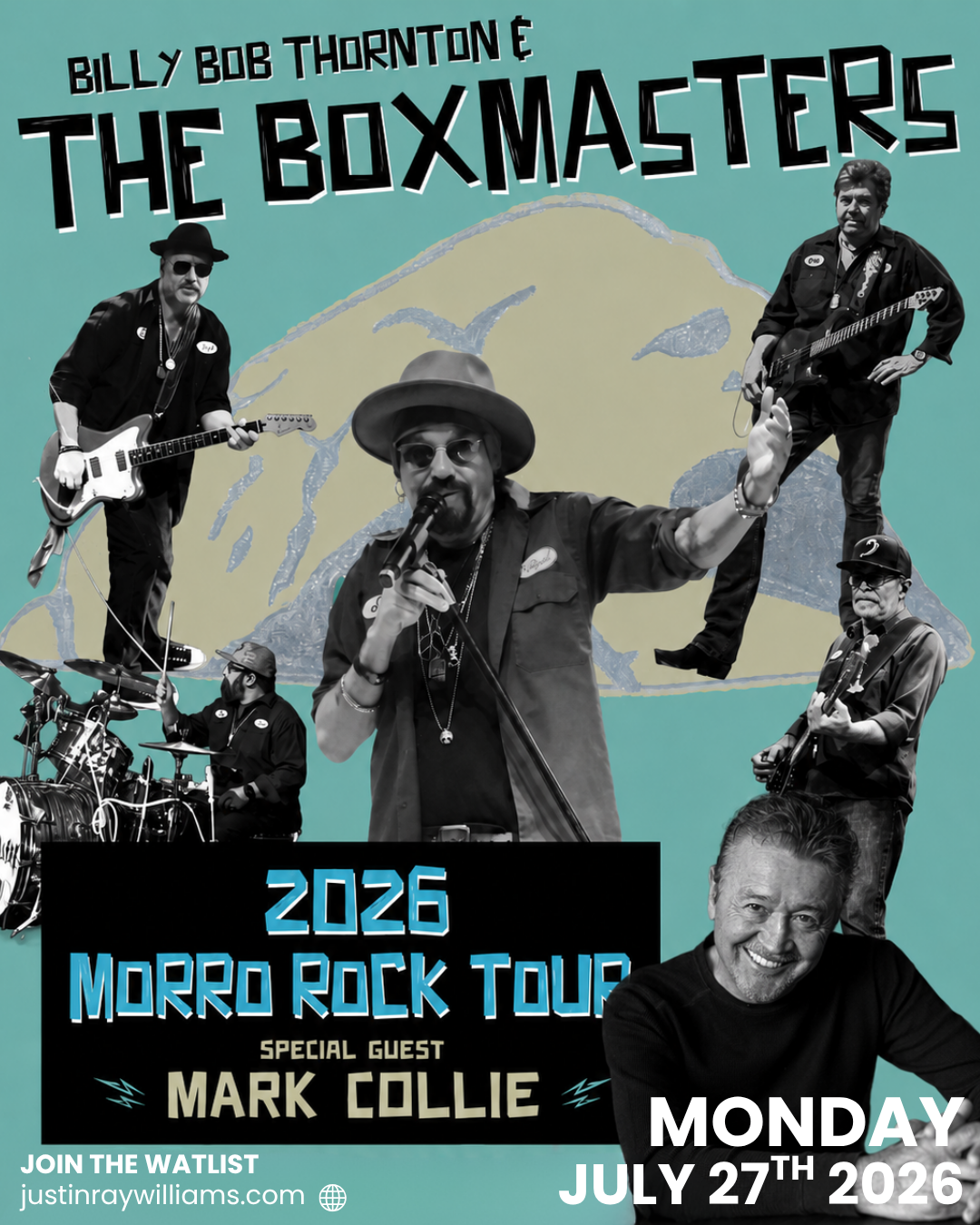 Billy Bob Thornton & The Boxmasters 2026 Morro Rock Tour